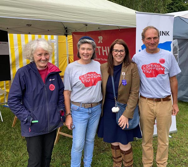 RE-Think banner at Royal Welsh Show