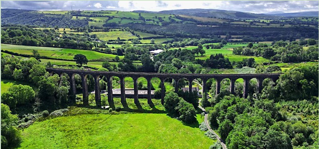 Cynghordy Viaduct in the Towy Valley